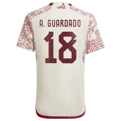 A.GUARDADO #18 Mexico Away Jersey World Cup 2022 - jerseymallpro