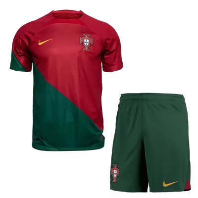 Portugal Home World Cup Jerseys Kit 2022 - jerseymallpro