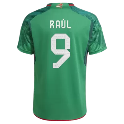 Raúl #9 Mexico Home Jersey World Cup 2022 - jerseymallpro