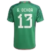 G.OCHOA #13 Mexico Home Jersey World Cup 2022 - jerseymallpro