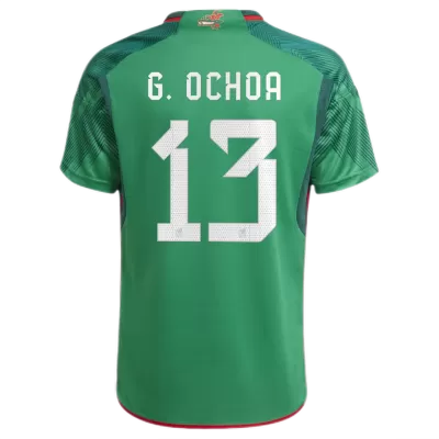 G.OCHOA #13 Mexico Home Jersey World Cup 2022 - jerseymallpro