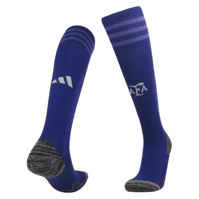 Argentina Away Soccer Socks 2022 - jerseymallpro