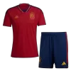 Spain Home World Cup Jerseys Kit 2022 - jerseymallpro