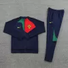 Portugal Jacket Tracksuit 2022 Navy - jerseymallpro