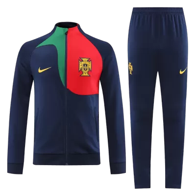 Portugal Jacket Tracksuit 2022 Navy - jerseymallpro