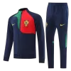 Portugal Jacket Tracksuit 2022 Navy - jerseymallpro