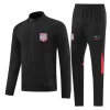 Barcelona Jacket Tracksuit 2022/23 Black - jerseymallpro