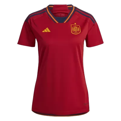 Spain Home Jersey Shirt World Cup 2022 Women - jerseymallpro