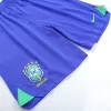 Brazil Home Shorts By Nike 2022 - jerseymallpro