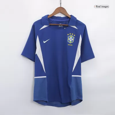 Retro Brazil Away Jersey 2002 - jerseymallpro