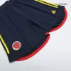 Colombia Home Shorts By Adidas 2022 - jerseymallpro