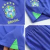 Brazil Home Kit 2022 By Nike Kids - jerseymallpro