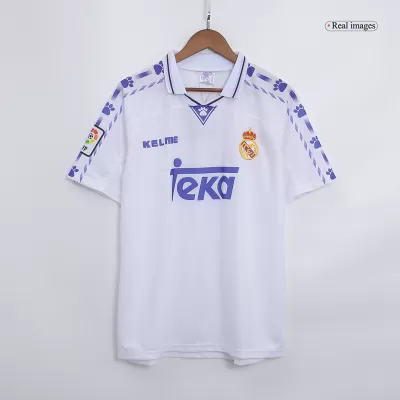 Retro Real Madrid Home Jersey 1996/97 By Kelme - jerseymallpro