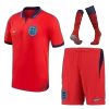 England Away World Cup Kids Jerseys Full Kit 2022 - jerseymallpro