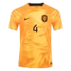 VIRGIL #4 Netherlands Home Jersey Shirt World Cup 2022 - jerseymallpro