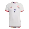DE BRUYNE #7 Belgium Away Jersey Shirt World Cup 2022 - jerseymallpro