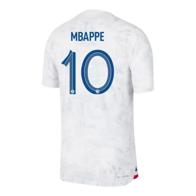 MBAPPE #10 France Away Authentic Jersey World Cup 2022 - jerseymallpro