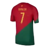 RONALDO #7 Portugal Home Authentic Jersey World Cup 2022 - jerseymallpro