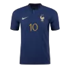 MBAPPE #10 France Home Authentic Jersey World Cup 2022 - jerseymallpro