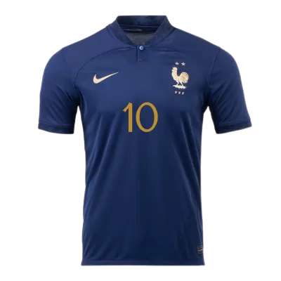 MBAPPE #10 France Home Jersey Shirt World Cup 2022 - jerseymallpro