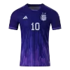 Messi #10 Argentina Away Authentic Jersey World Cup 2022 - jerseymallpro