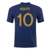 MBAPPE #10 France Home Authentic Jersey World Cup 2022 - jerseymallpro