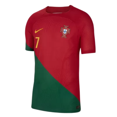 RONALDO #7 Portugal Home Authentic Jersey World Cup 2022 - jerseymallpro