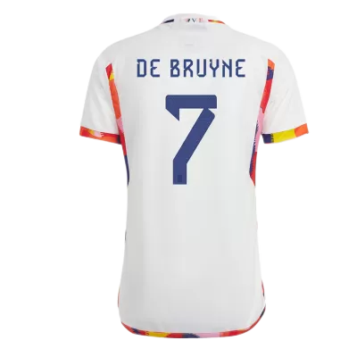 DE BRUYNE #7 Belgium Away Jersey Shirt World Cup 2022 - jerseymallpro