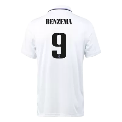 BENZEMA #9 Real Madrid Home Jersey 2022/23 - jerseymallpro