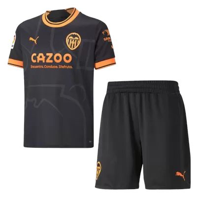 Valencia Away Kit 2022/23 By Puma Kids - jerseymallpro