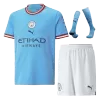 Manchester City Home Kids Jerseys Full Kit 2022/23 - jerseymallpro