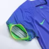 Brazil Away World Cup Kids Jerseys Kit 2022 Nike - jerseymallpro