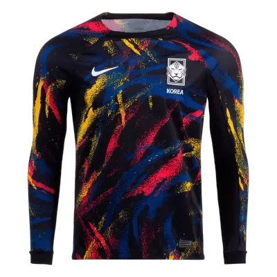 South Korea Away Long Sleeve Soccer Jersey 2022 - jerseymallpro