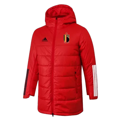 Belgium Winter Jacket 2022 - Red - jerseymallpro