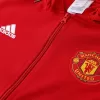 Manchester United Hoodie Tracksuit 2022/23 Red - jerseymallpro