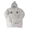 Real Madrid Sweater Hoodie 2022/23 White - jerseymallpro