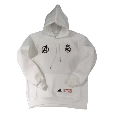 Real Madrid Sweater Hoodie 2022/23 White - jerseymallpro