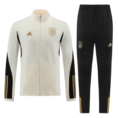 Germany Jacket Tracksuit 2022 Cream - jerseymallpro