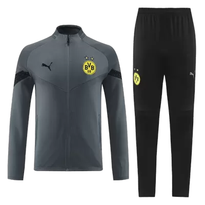 Borussia Dortmund Jacket Tracksuit 2022/23 Gray - jerseymallpro