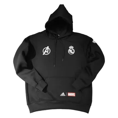 Real Madrid Sweater Hoodie 2022/23 Black - jerseymallpro