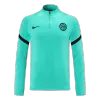 Inter Milan 1/4 Zip Tracksuit 2022/23 Green - jerseymallpro