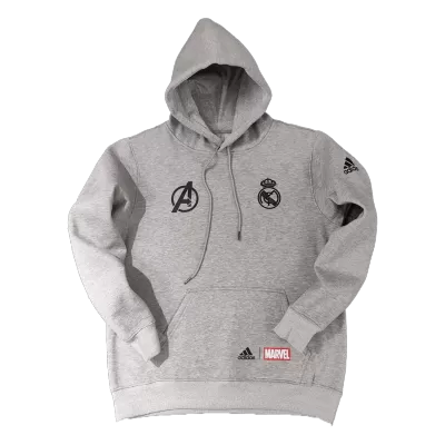 Real Madrid Sweater Hoodie 2022/23 Gray - jerseymallpro