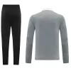 1/4 Zip Customize Tracksuit 2021/22 Gray - jerseymallpro