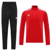 1/4 Zip Customize Tracksuit 2021/22 Red - jerseymallpro