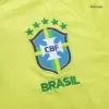 Brazil Home Long Sleeve Soccer Jersey 2022 - jerseymallpro