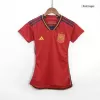 Spain Home Jersey Shirt World Cup 2022 Women - jerseymallpro