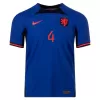 VIRGIL #4 Netherlands Away Authentic Jersey World Cup 2022 - jerseymallpro