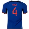 VIRGIL #4 Netherlands Away Authentic Jersey World Cup 2022 - jerseymallpro