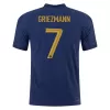 GRIEZMANN #7 France Home Authentic Jersey World Cup 2022 - jerseymallpro