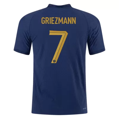 GRIEZMANN #7 France Home Authentic Jersey World Cup 2022 - jerseymallpro